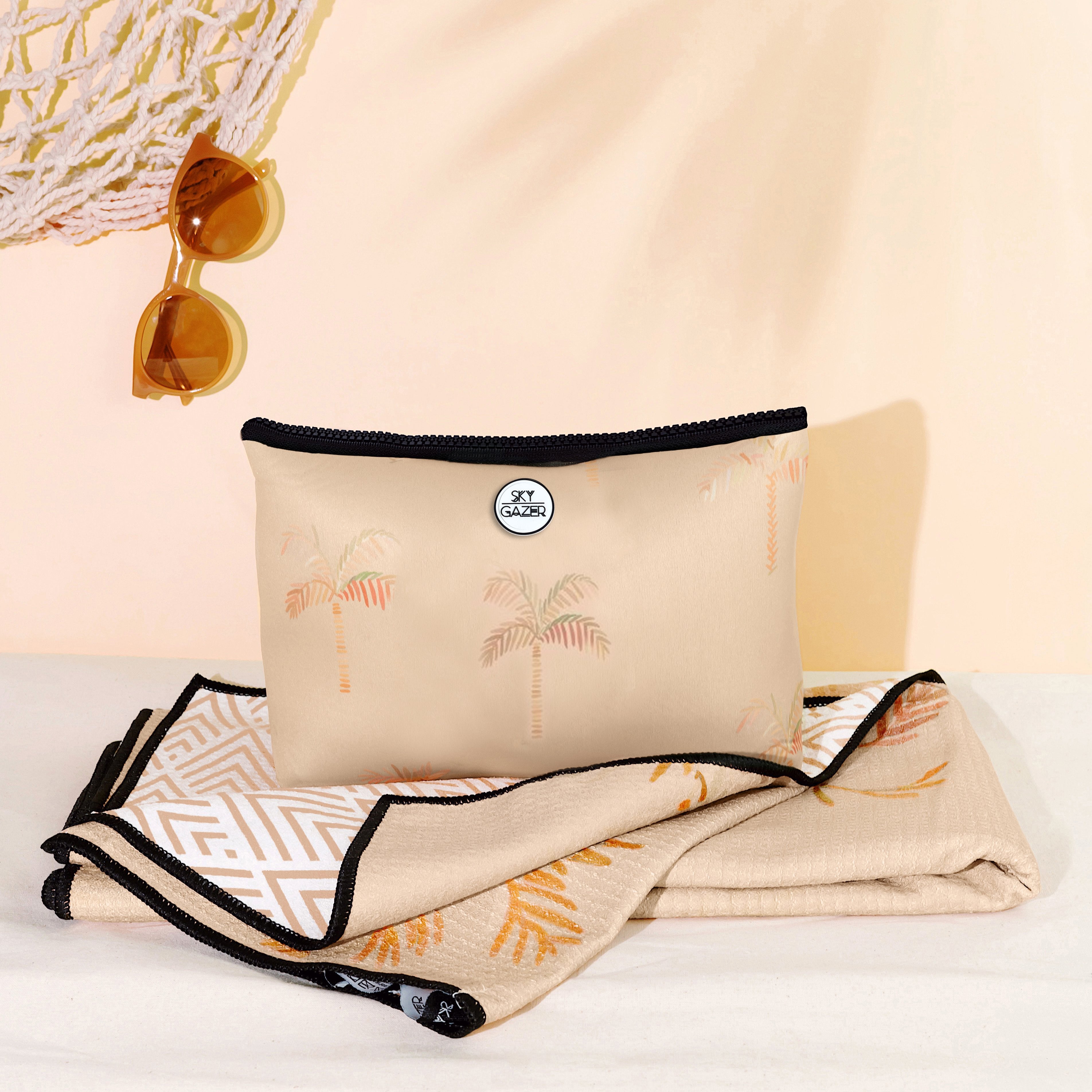 The Mooloolaba The Ultimate Beach Towel - by Sky Gazer currently available at Rawspice Boutique.
