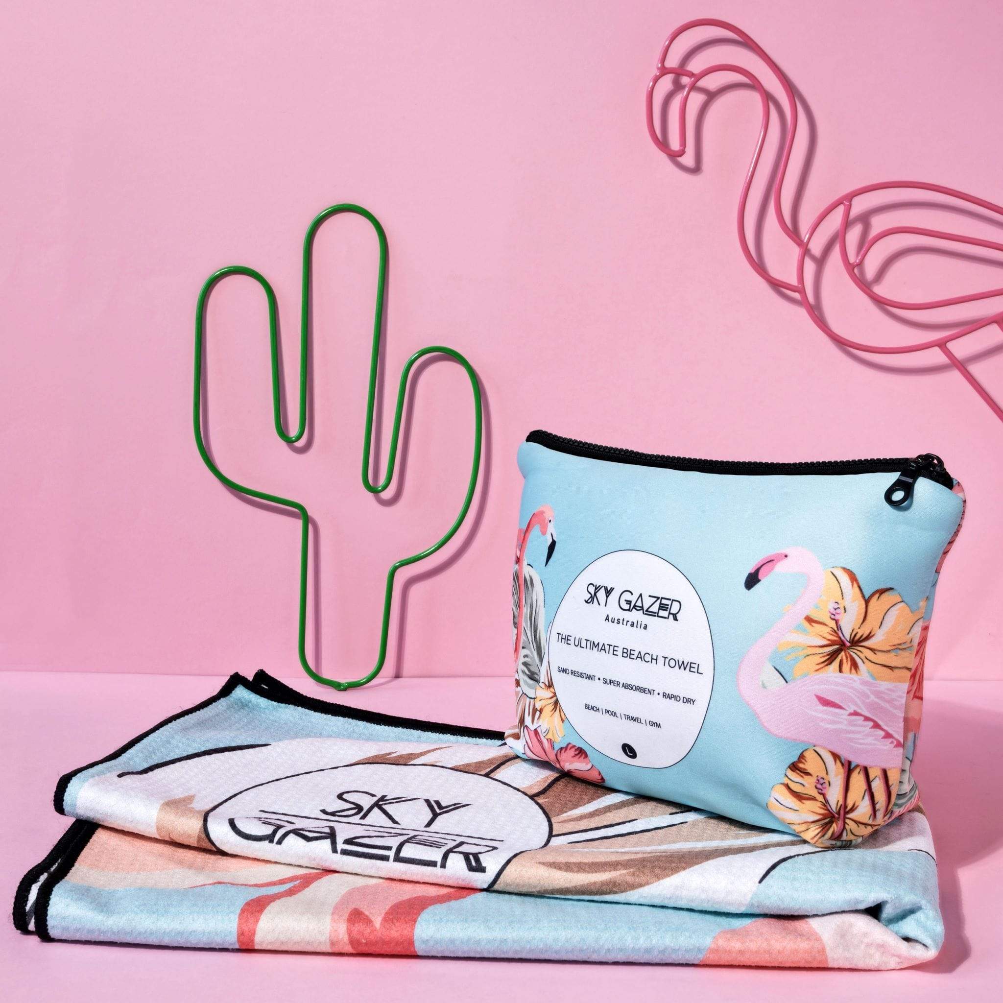 The Byron The Ultimate Beach Towel - by Sky Gazer currently available at Rawspice Boutique. 