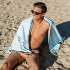 The Coogee The Ultimate Beach Towel - by Sky Gazer currently available at Rawspice Boutique. 