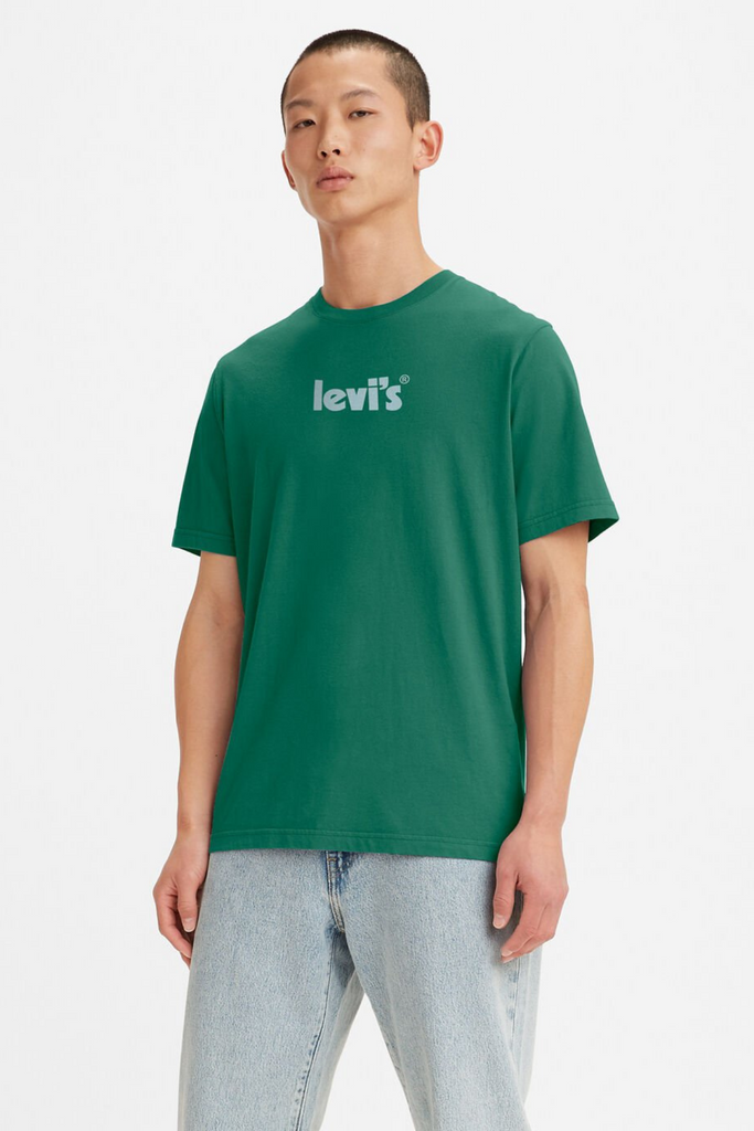Relaxed Fit Short Sleeve T-Shirt - Green by Levis available at Rawspice Boutique.