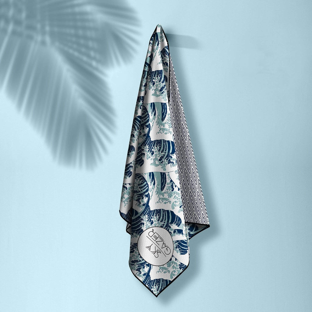The Mandalay The Ultimate Beach Towel - by Sky Gazer currently available at Rawspice Boutique. 